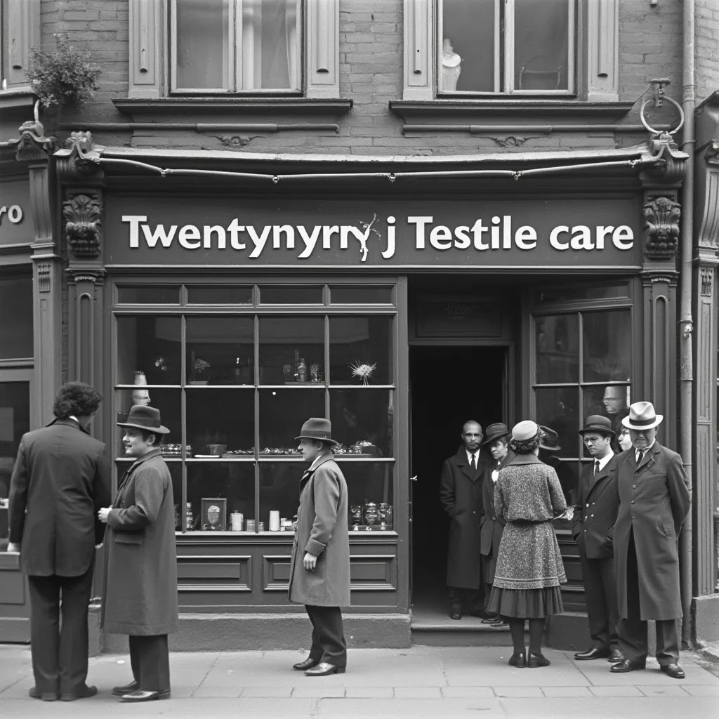 Historische Ansicht der ersten Filiale der Twentypennyryj GmbH